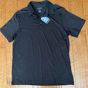 Van Heusen Classic Black Polo Shirt